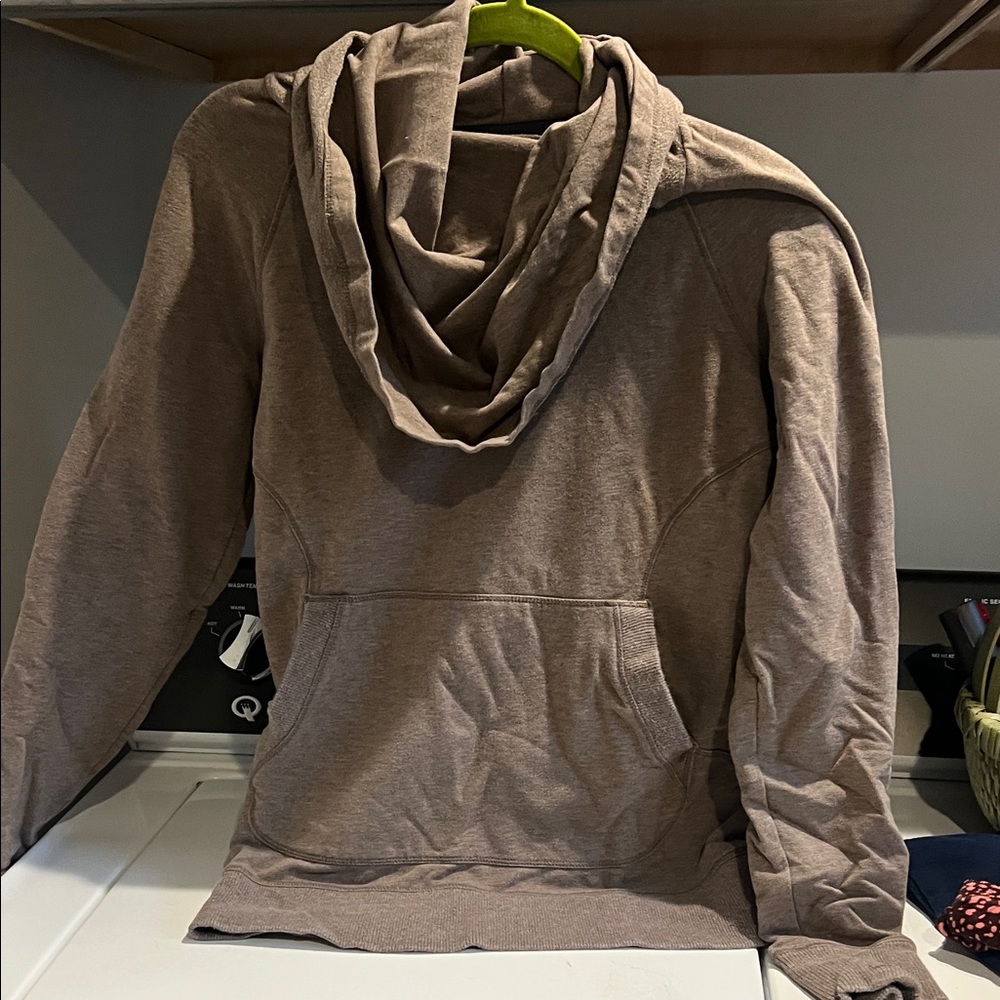 L.L.Bean Brown Heather Pullover Hoodie